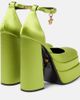Versace Versace Medusa Aevitas satin platform pumps - 3
