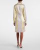 Versace Versace Medusa Cameo silk twill shirt dress - 3