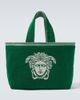 Versace Versace Medusa cotton-terry jacquard tote bag - 1