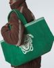 Versace Versace Medusa cotton-terry jacquard tote bag - 2