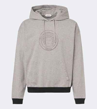 Versace Versace Medusa cotton jersey hoodie