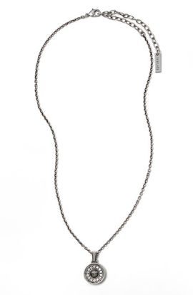 Versace Versace Medusa Crystal Pendant Necklace