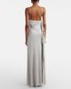 Versace Versace Medusa draped jersey cocktail dress - 5