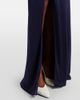 Versace Versace Medusa draped ruched jersey gown - 4