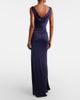 Versace Versace Medusa draped ruched jersey gown - 6