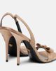 Versace Versace Medusa embellished satin sandals - 3