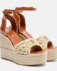 Versace Versace Medusa espadrille wedge sandals - 1