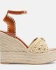 Versace Versace Medusa espadrille wedge sandals - 5
