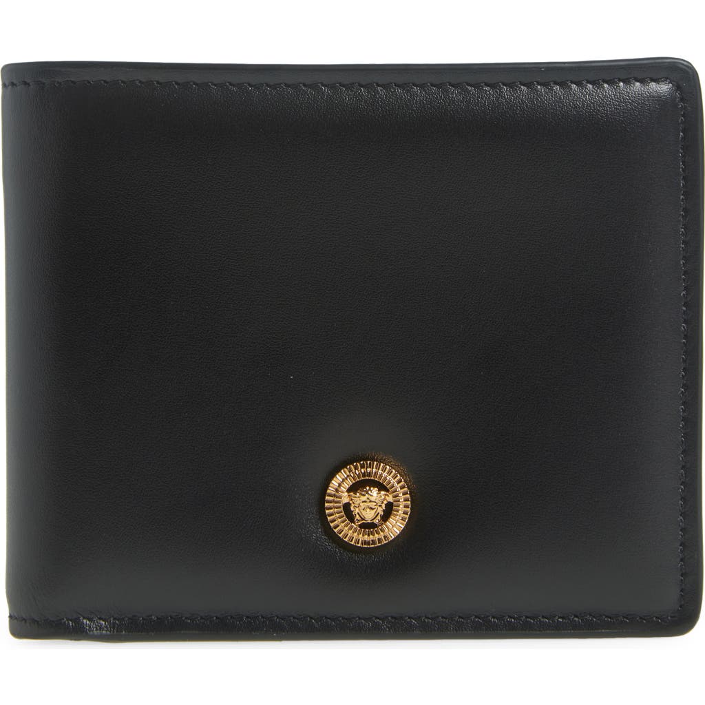 Versace Versace Medusa Leather Bifold Wallet