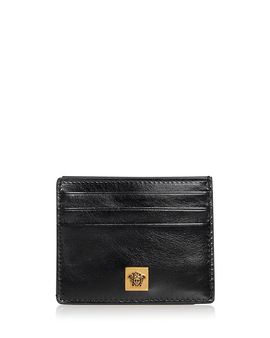 Versace Versace Medusa Severine Leather Card Case