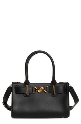 Versace Versace Medusa Small Belted Leather Tote