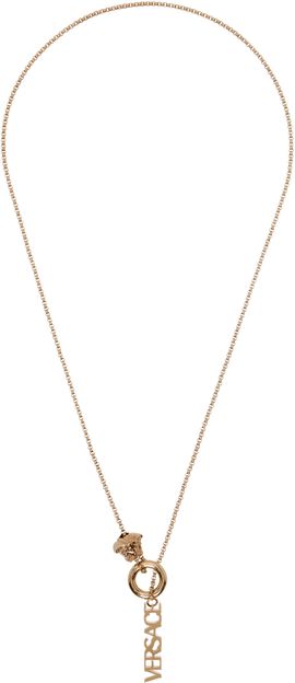 Versace Versace Medusa Toggle Necklace