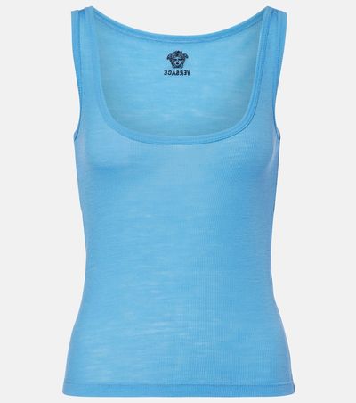 Versace Versace Medusa virgin wool tank top