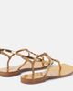 Versace Versace Metallic leather thong sandals - 3