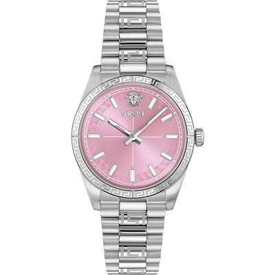 Versace Versace Millenyium Pink Dial Bracelet Watch, 32mm