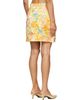 Versace Versace Multicolor Printed Silk Duchesse Miniskirt - 3
