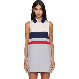 Versace Versace Multicolor Striped Cotton-Jersey Minidress