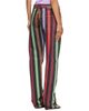 Versace Versace Multicolor Striped Straight Jeans - 3