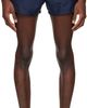 Versace Versace Navy Greca Swim Shorts - 1