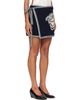 Versace Versace Navy Terry Medusa Jacquard Miniskirt - 2
