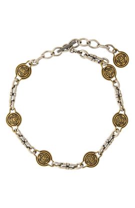 Versace Versace Novantatré Mixed Metal Necklace