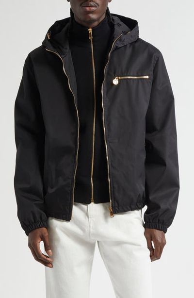 Versace Versace Nylon Twill Hooded Windbreaker