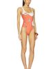 VERSACE VERSACE One Piece Swimsuit Stolen Jewels Printed On Responsible Matt Lycra - 2