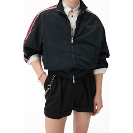 Versace Versace Oversize Wrinkled Nylon Track Jacket