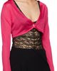 Versace Versace Pink Button Cardigan - 2