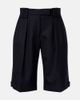 Versace Versace Pinstriped virgin wool shorts - 1