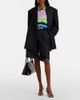 Versace Versace Pinstriped virgin wool shorts - 2