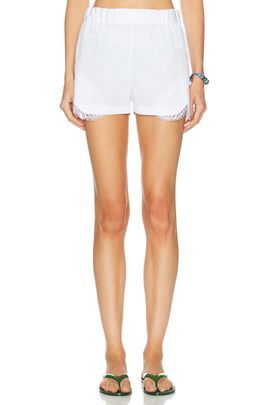 VERSACE VERSACE Poplin Mini Skirt