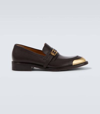 Versace Versace Primo Medusa leather loafers