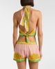 Versace Versace Printed cotton and silk voile shorts - 4