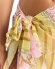 Versace Versace Printed Georgette Pareo Swim Cover-Up - 4