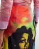 Versace Versace Printed silk twill midi skirt - 5