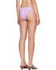 Versace Versace Purple Embroidered-Logo Bikini Bottom - 3
