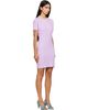 Versace Versace Purple Jacquard Stretch Cotton-Jersey Minidress - 2
