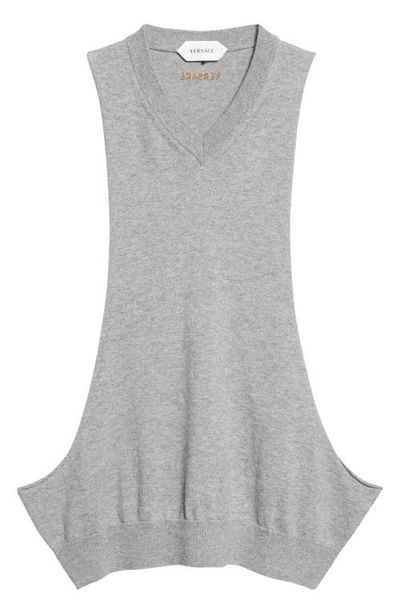 Versace Versace Racerback Cotton Sweater Vest