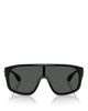 Versace Versace Rectangular Shield Sunglasses, 131mm - 2