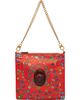 Versace Versace Red Cabine Printed Duchesse Shoulder Bag - 1