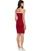 Versace Versace Red Jacquard Stretch Cotton-Jersey Minidress - 3