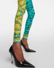 Versace Versace Regalia Baroque jersey leggings - 5