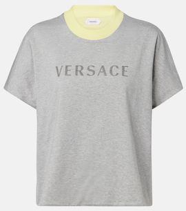 Versace Versace Reversible cotton jersey T-shirt