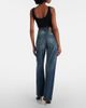 Versace Versace Ribbed-knit logo cotton-blend bodysuit - 3
