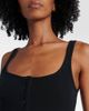 Versace Versace Ribbed-knit logo cotton-blend bodysuit - 4
