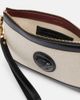 Versace Versace RiviÃ¨re leather-trimmed canvas pouch - 3