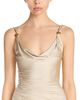 Versace Versace Ruched Cowl Neck Evening Gown - 3