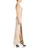 Versace Versace Ruched Cowl Neck Evening Gown - 5