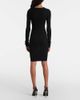 Versace Versace Safety Pin ribbed-knit minidress - 3